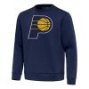 Antigua Trendy Indiana Pacers Navy Relevant Pullover Sweatshirt