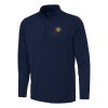 Antigua Stylish Indiana Pacers Navy Reprocess Quarter Zip Top