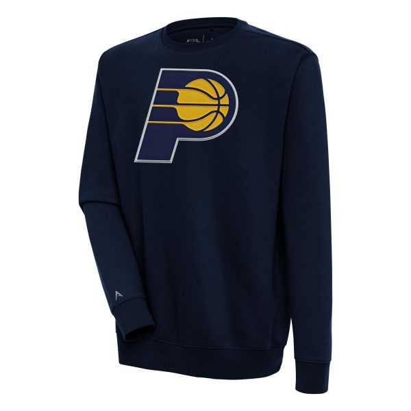 Antigua Indiana Pacers Navy Stylish Victory Pullover Sweatshirt
