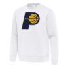 Antigua Indiana Pacers Stylish White Relevant Pullover Sweatshirt