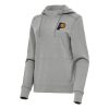 Antigua Indiana Pacers Women's Heather Gray Justice Pullover Hoodie Unique