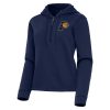 Antigua Indiana Pacers Women's Navy Contemporary Quarter Zip Hoodie Unique