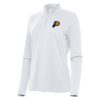 Antigua Indiana Pacers Women's Gorgeous White Reprocess Quarter Zip Top