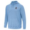 Antigua LA Clippers Heather Powder Blue Cloud Pullover Stylish Hoodie