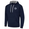 Antigua LA Clippers Premium Navy Big & Tall Victory Raglan Pullover Hoodie
