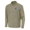 Antigua LA Clippers Gorgeous Olive Subtle Quarter Zip Sweatshirt