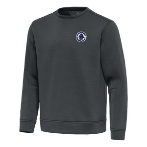 Antigua LA Clippers Pewter Relevant Pullover Sweatshirt Unique