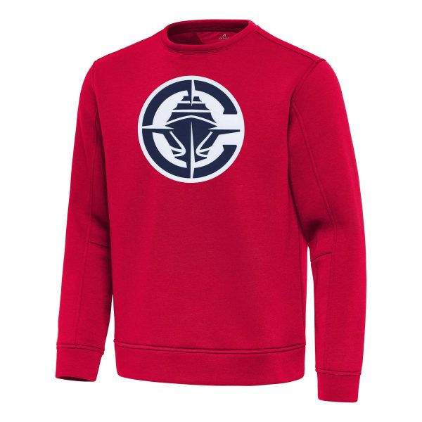 Antigua LA Gorgeous Clippers Red Relevant Pullover Sweatshirt