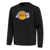 Antigua Los Gorgeous Angeles Lakers Black Relevant Pullover Sweatshirt