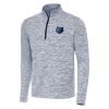 Antigua Memphis Gorgeous Grizzlies Navy Cause Quarter Zip Top