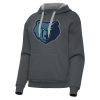 Antigua Memphis Fabulous Grizzlies Women's Charcoal Victory Pullover Hoodie