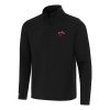 Antigua Miami Heat Black Insider Quarter Zip Top Eye - catching