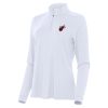 Antigua Miami Heat Women's Stylish White Intent Quarter Zip Top