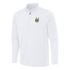 Antigua Milwaukee Chic Bucks White Reprocess Quarter Zip Top