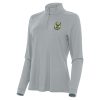 Antigua Milwaukee Bucks Eye - catching Women's Gray Intent Quarter Zip Top