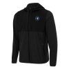 Antigua Minnesota Trendy Timberwolves Black Sway Full Zip Hoodie Jacket
