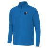 Antigua Minnesota Timberwolves Elegant Blue Intent Quarter Zip Top
