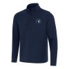 Antigua Minnesota Timberwolves Navy Insider Quarter Gorgeous Zip Top