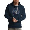 Antigua Eye - catching Minnesota Timberwolves Navy Team Logo Victory Pullover Hoodie