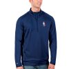 Antigua NBA Royal Generation Quarter Zip Eye - catching Pullover Top