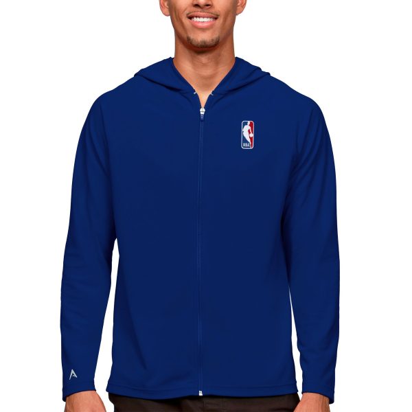 Antigua NBA Royal Legacy Elegant Full Zip Hoodie