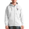 Antigua NBA White Victory Unique Full Zip Jacket