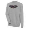 Antigua New Orleans Pelicans Heather Gray Victory Unique Pullover Sweatshirt