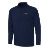 Antigua New Orleans Pelicans Navy Fabulous Reprocess Quarter Zip Top