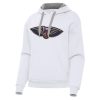 Antigua New Orleans Pelicans Trendy Women's White Victory Pullover Hoodie