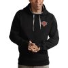 Antigua New York Knicks Fabulous Black Victory Pullover Hoodie