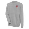Antigua New York Knicks Heather Gray Elegant Victory Pullover Sweatshirt