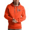 Antigua New York Knicks Stylish Orange Victory Pullover Hoodie