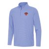 Antigua New York Knicks Premium Royal Twine Quarter Zip Top