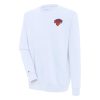 Antigua New York Knicks Chic White Victory Pullover Sweatshirt