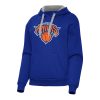 Antigua New York Knicks Women's Royal Stylish Victory Pullover Hoodie