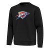 Antigua Oklahoma City Thunder Elegant Black Relevant Pullover Sweatshirt