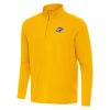 Antigua Oklahoma City Thunder Gold Intent Quarter Zip Top Trendy
