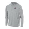 Antigua Eye - catching Oklahoma City Thunder Heather Gray Tidy Quarter Zip Hoodie