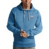 Antigua Oklahoma City Thunder Gorgeous Light Blue Victory Pullover Hoodie