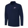 Antigua Eye - catching Oklahoma City Thunder Navy Reprocess Quarter Zip Top