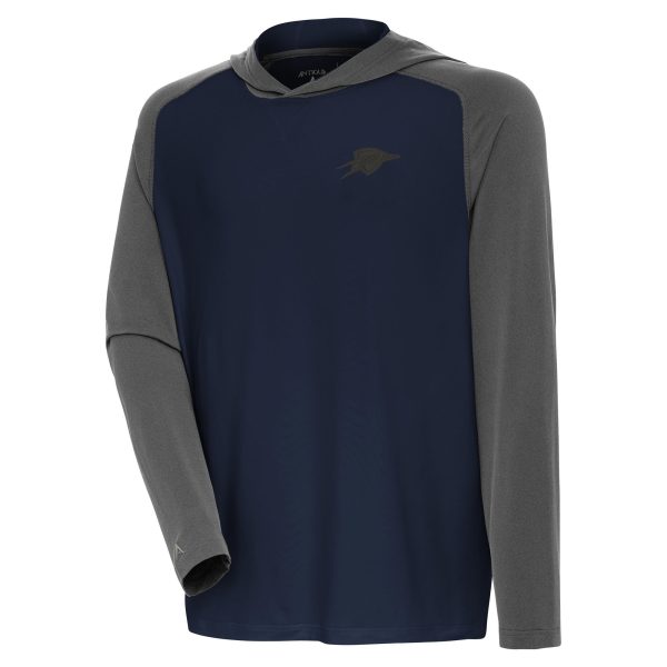 Antigua Oklahoma City Stylish Thunder Navy Tonal Intrepid Pullover Hoodie