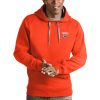 Antigua Oklahoma City Eye - catching Thunder Orange Victory Pullover Hoodie
