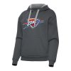 Antigua Oklahoma City Thunder Women's Charcoal Victory Pullover Hoodie Elegant