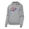 Antigua Oklahoma City Stylish Thunder Women's Heather Gray Victory Pullover Hoodie