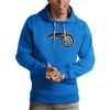 Antigua Orlando Unique Magic Blue Team Logo Victory Pullover Hoodie