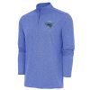 Antigua Orlando Magic Heather Fabulous Royal Hunk Quarter Zip Pullover Top