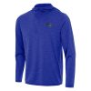 Antigua Orlando Magic Heather Eye - catching Royal Tidy Quarter Zip Hoodie
