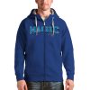 Antigua Orlando Magic Royal Victory Premium Full Zip Hoodie