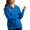 Antigua Orlando Magic Women's Blue Team Victory Full Stylish Zip Hoodie
