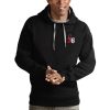 Antigua Philadelphia 76ers Premium Black Victory Pullover Hoodie